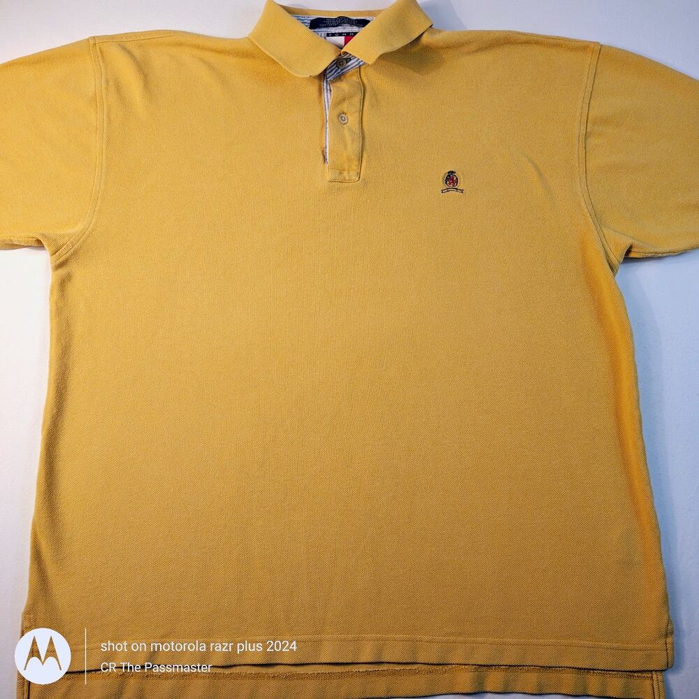 Vintage Tommy Hilfiger Logo Polo US Size L